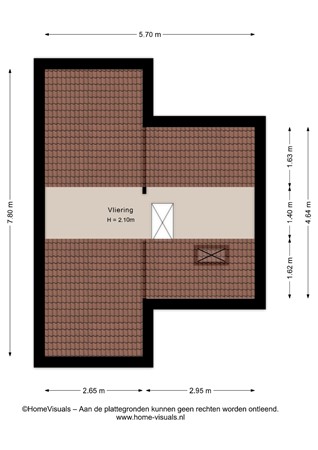 Floorplan - Posthoorn 8, 7884 NB Barger-Compascuum